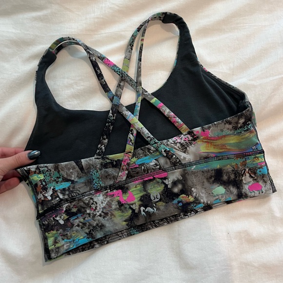 Lululemon: Energy Longline Bra Medium Support, B-D Cup (NO PADS) - Picture 2 of 4